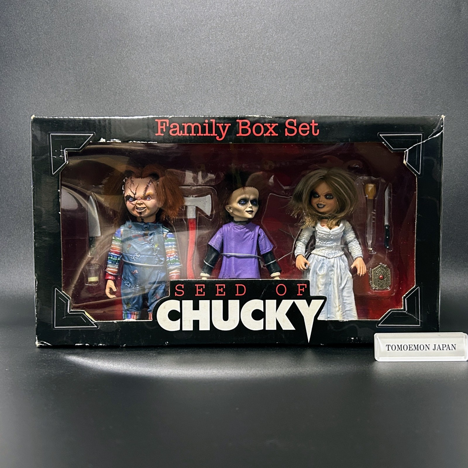 NECA Seed Of Chucky Family Box Set Reel Toys Child\'s Play Rare Action Figure