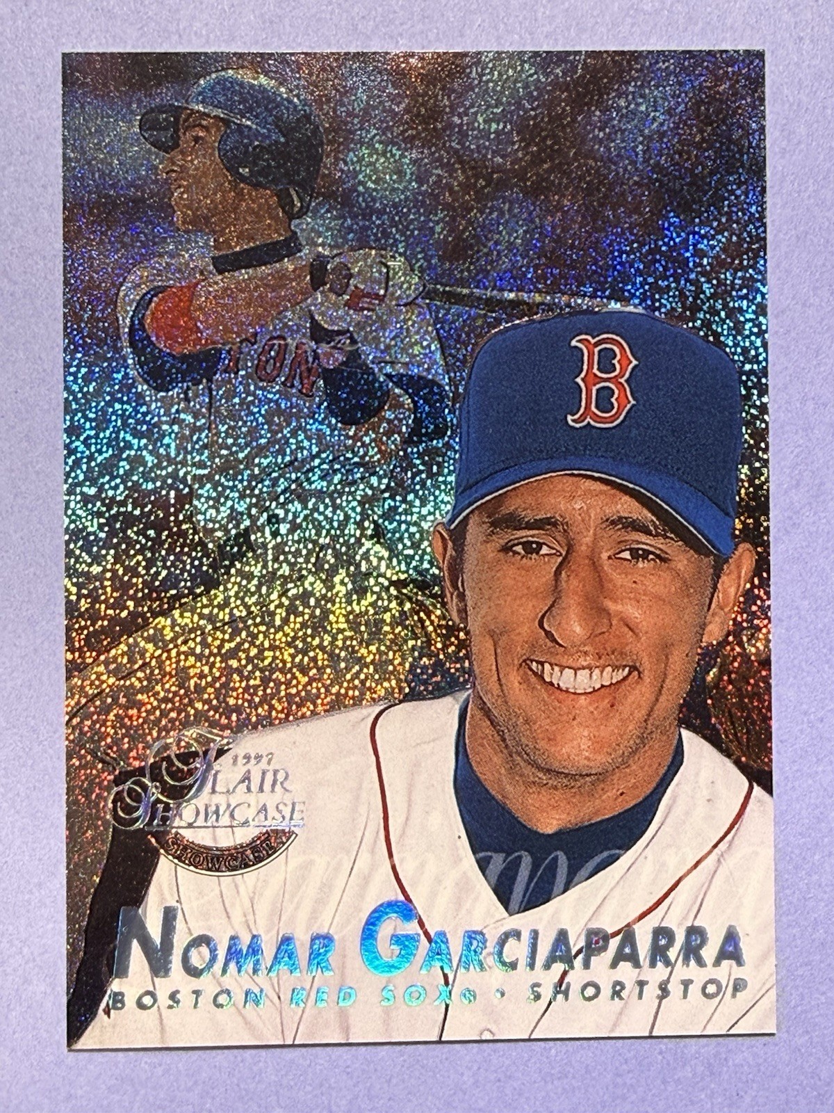 1997 Flair Showcase Row 0 Nomar Garciaparra #26 Boston Red Sox Section 1 1997 Flair Showcase Row 0 Nomar Garciaparra #26 Boston Red Sox Section 1