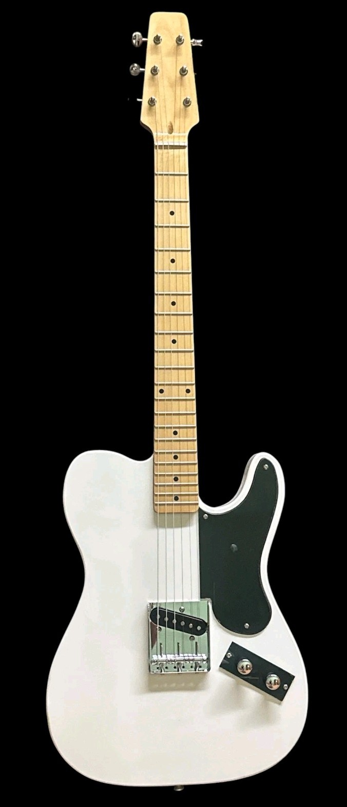 \'49 ESQUIRE VINTAGE WHITE CUSTOM 6 STRING TL-style SNAKEHEAD ELECTRIC GUITAR
