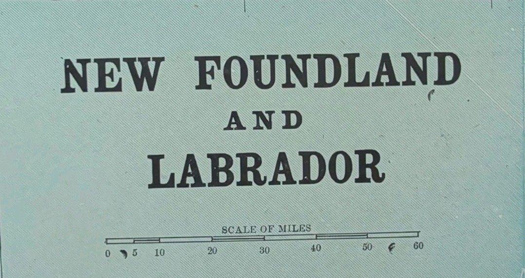 1900 NEWFOUNDLAND LABRADOR CANADA Map 26\