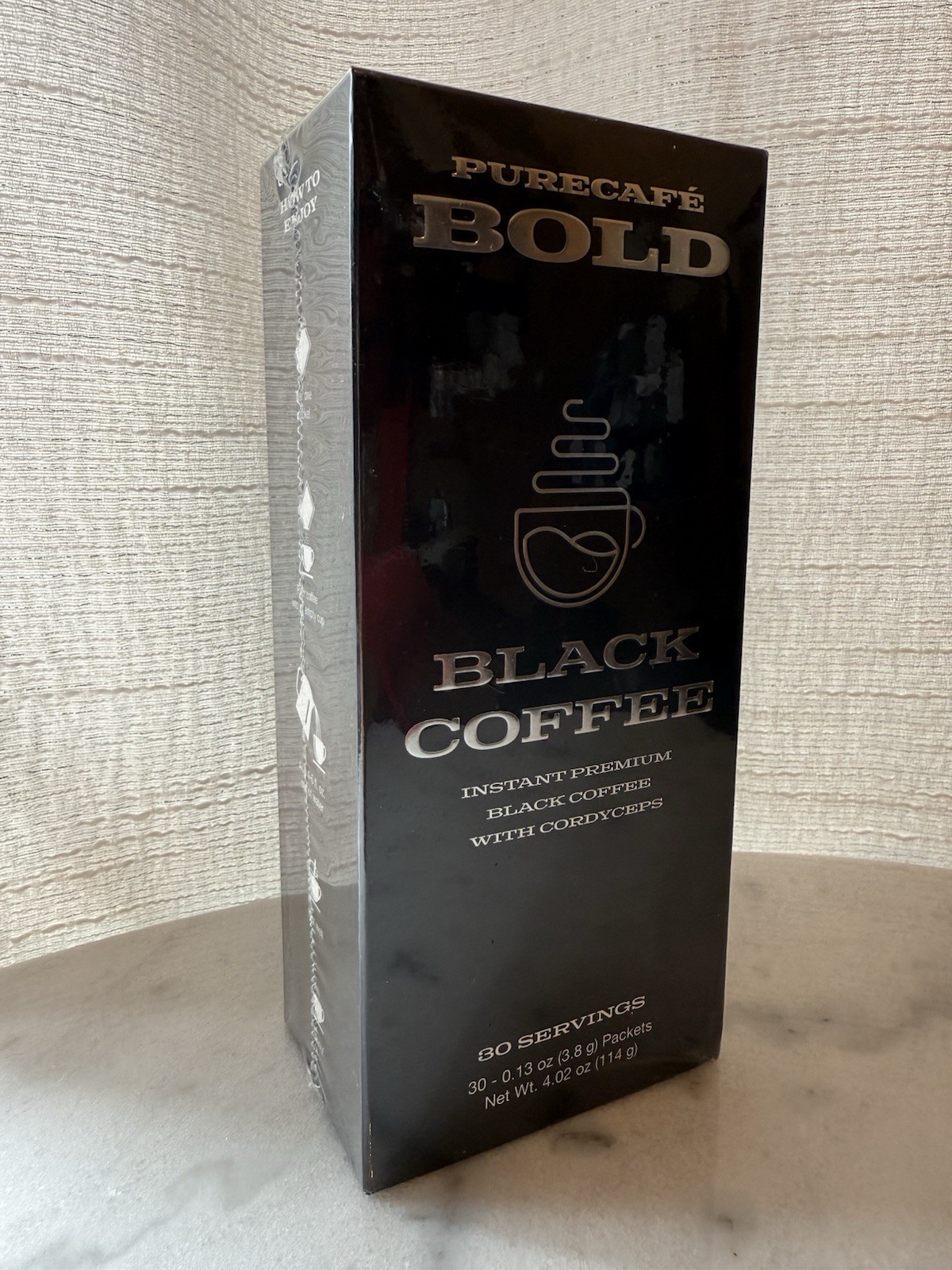 Live Pure Purecafe BOLD BLACK COFFEE. 30 servings. EXP: 02/2026 New. Live Pure Purecafe BOLD BLACK COFFEE. 30 servings. EXP: 02/2026 New.