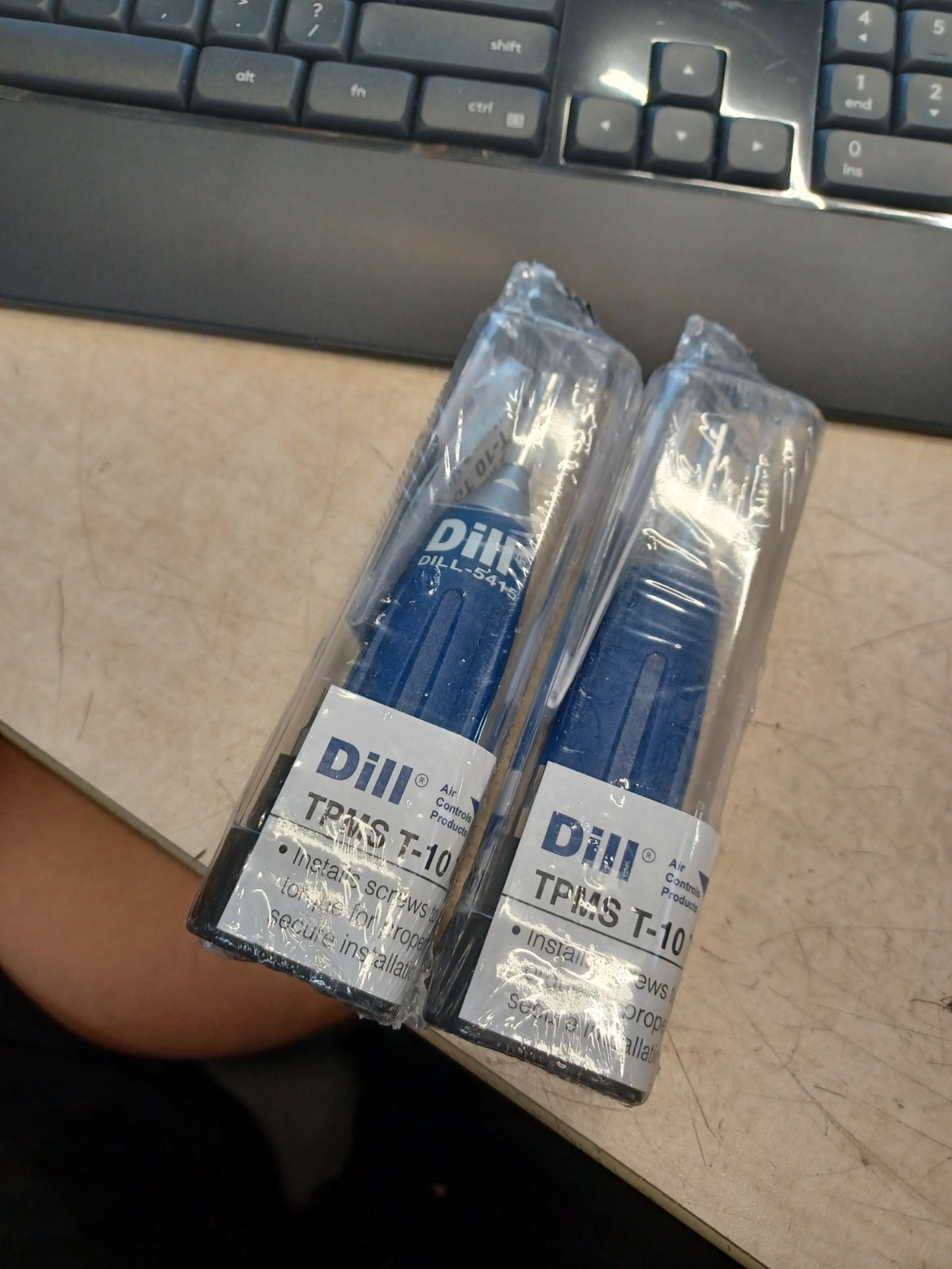 Lot Of 2 Dill TPMS T-10 Torque Tool #DILL-5415 