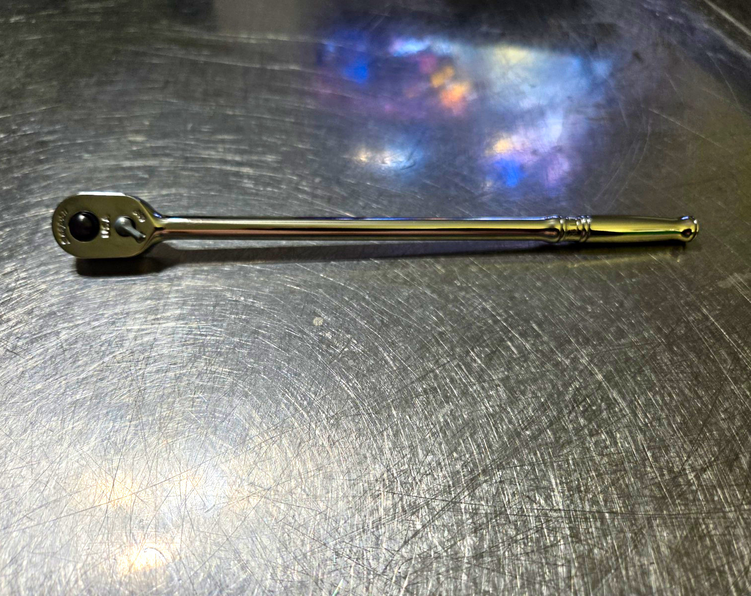 SNAP ON TOOLS 1/4 DRIVE EXTRA LONG QUICK RELEASE RATCHET BRAND NEW1111