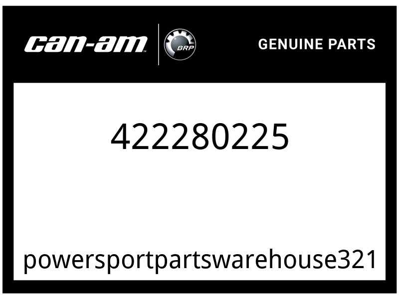 Can-Am OEM Part 422280225 V-Belt Can-Am OEM Part 422280225 V-Belt
