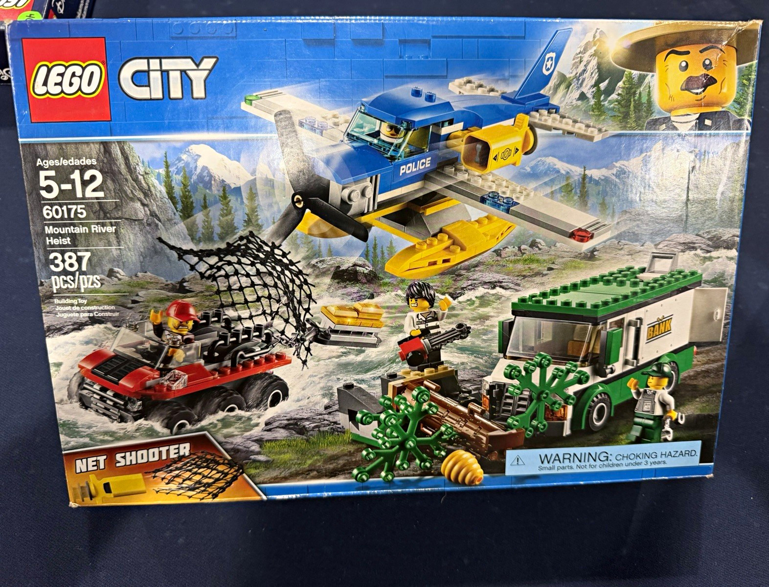 LEGO City Mountain River Heist 60175 387 pcs Ages 5-12 Net Shooter LEGO City Mountain River Heist 60175 387 pcs Ages 5-12 Net Shooter