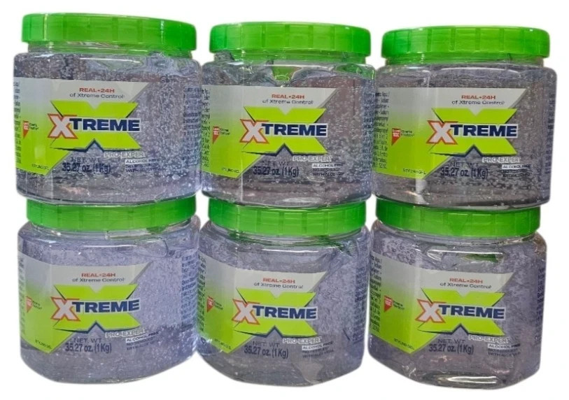 6 Pack Xtreme Wet Line Xtreme Professional Styling Gel 24H of Hold 35.27 oz HUGE 6 Pack Xtreme Wet Line Xtreme Professional Styling Gel 24H of Hold 35.27 oz HUGE