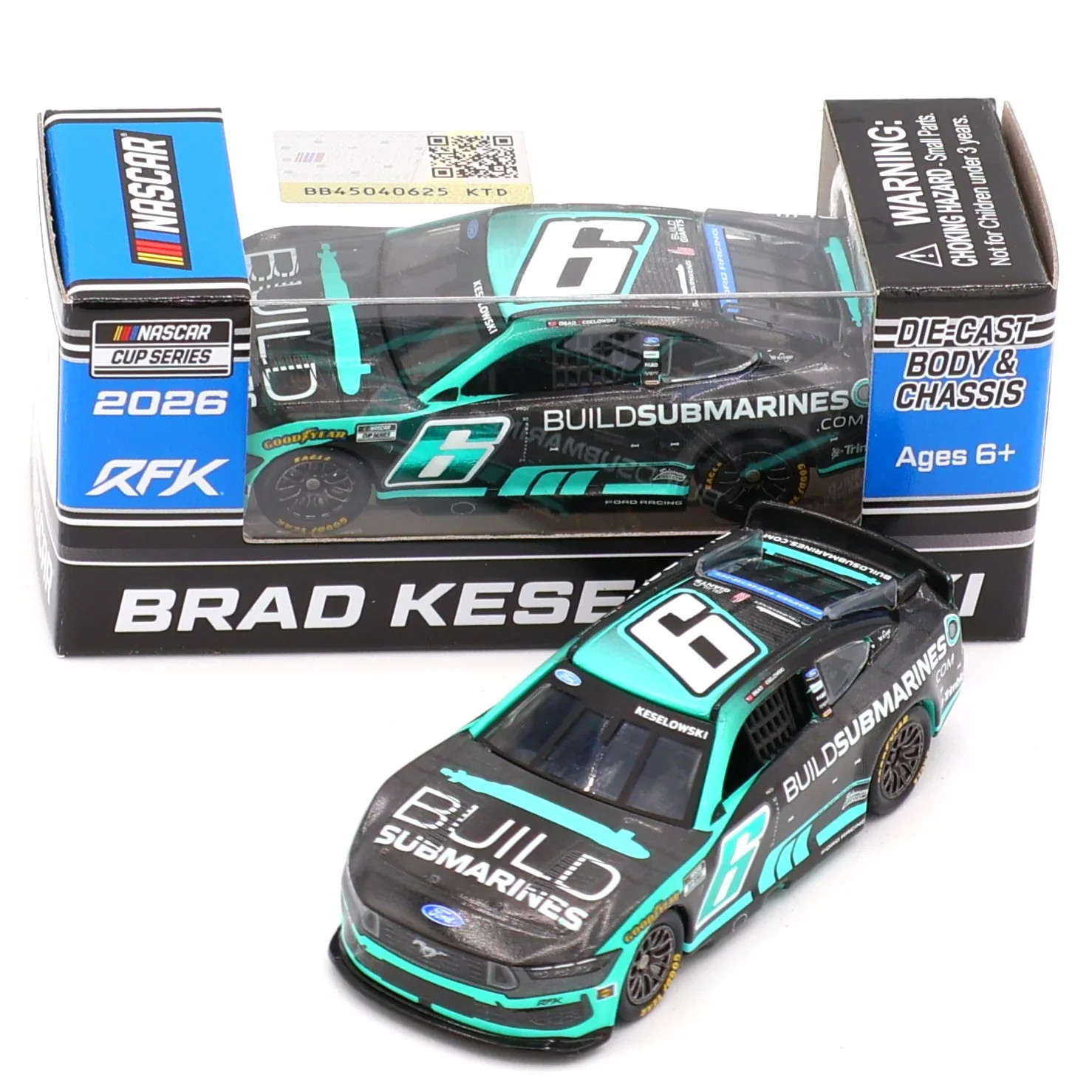 Brad Keselowski 2026 Buildsubmarines 1:64 Nascar Diecast Brad Keselowski 2026 Buildsubmarines 1:64 Nascar Diecast