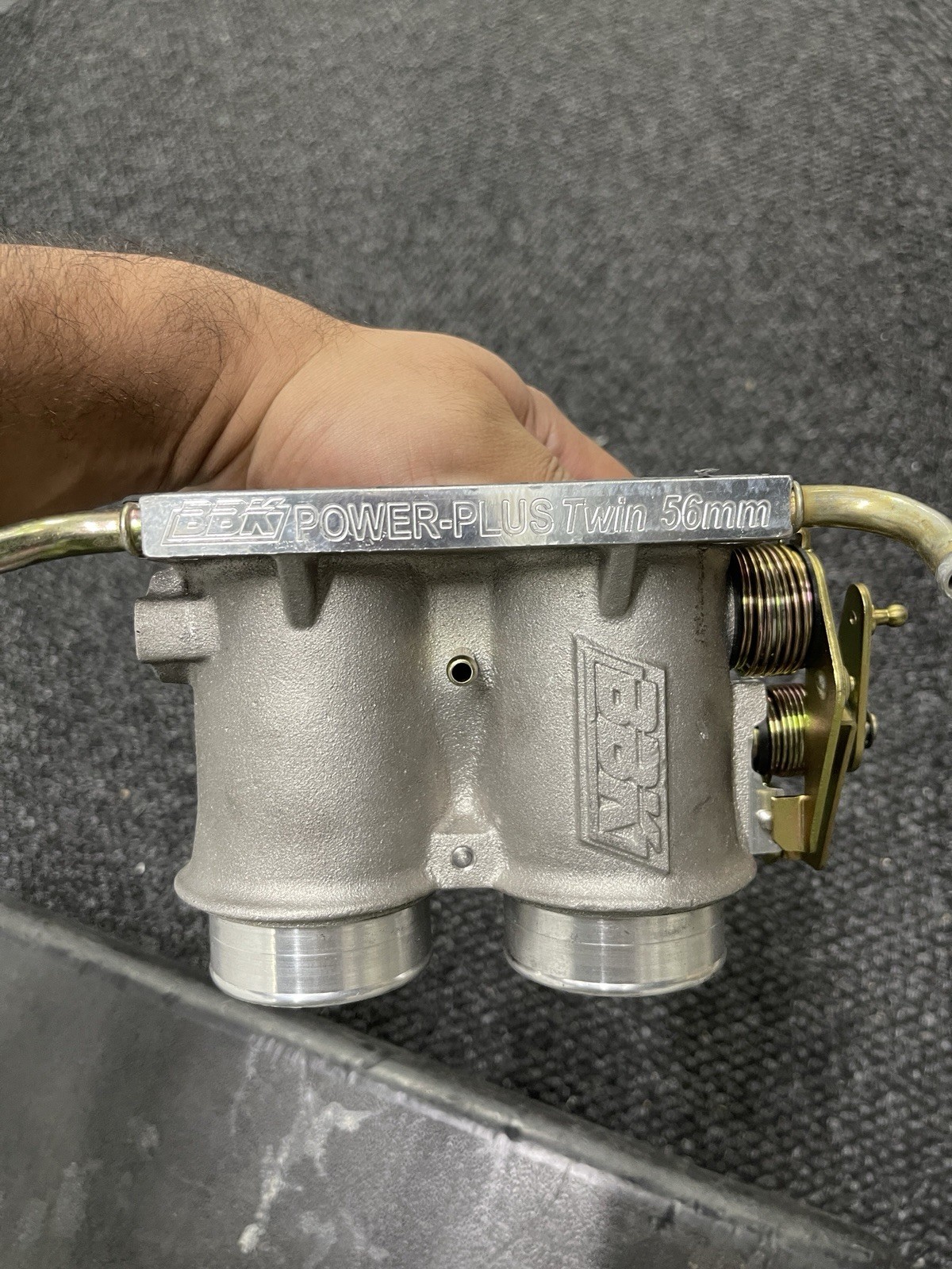 BBK 3501 Twin 56mm Throttle Body - High Flow Power Plus Series For Ford F Ser...