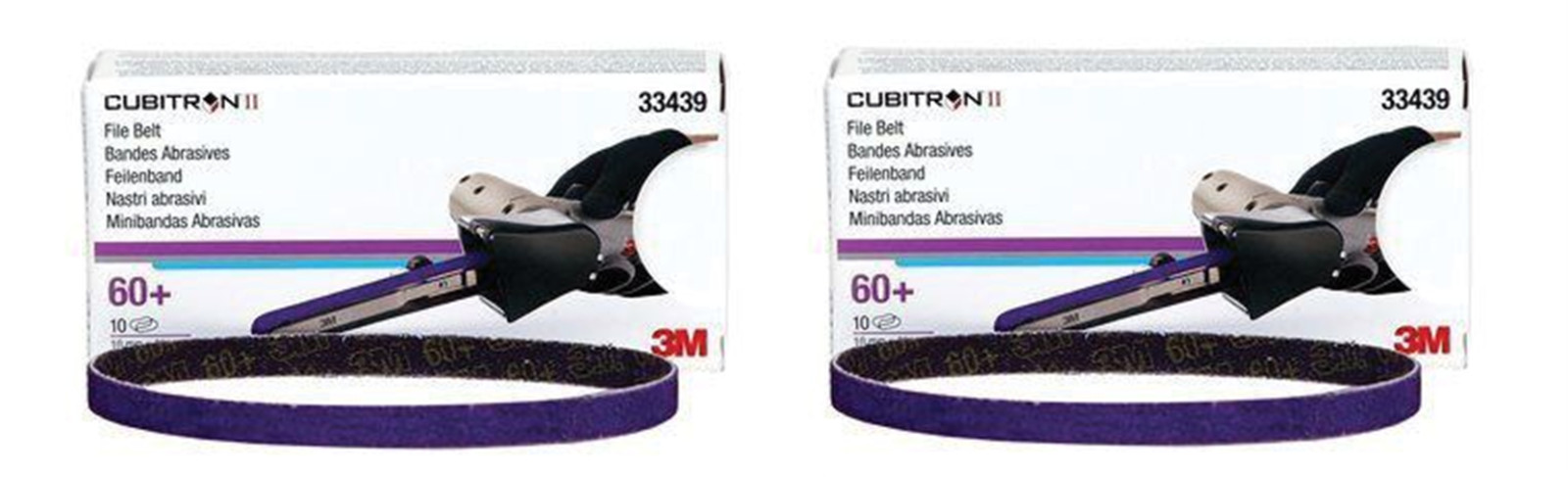 3M Cubitron II33439 786F Series File Belt, 3/8 in W x 13 in L (3M 33439) (2 BX) 3M Cubitron II33439 786F Series File Belt, 3/8 in W x 13 in L (3M 33439) (2 BX)