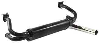 1966-1973 VW Beetle & Super Beetle EMPI GT Single Tip Exhaust System
