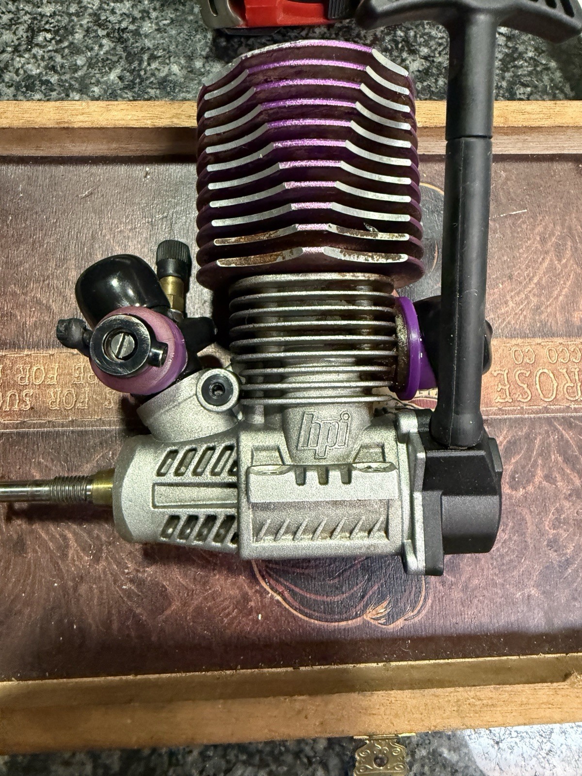 Rare HPI Racing K4.6 Nitro Star Engine Savage X SS Monster Truck