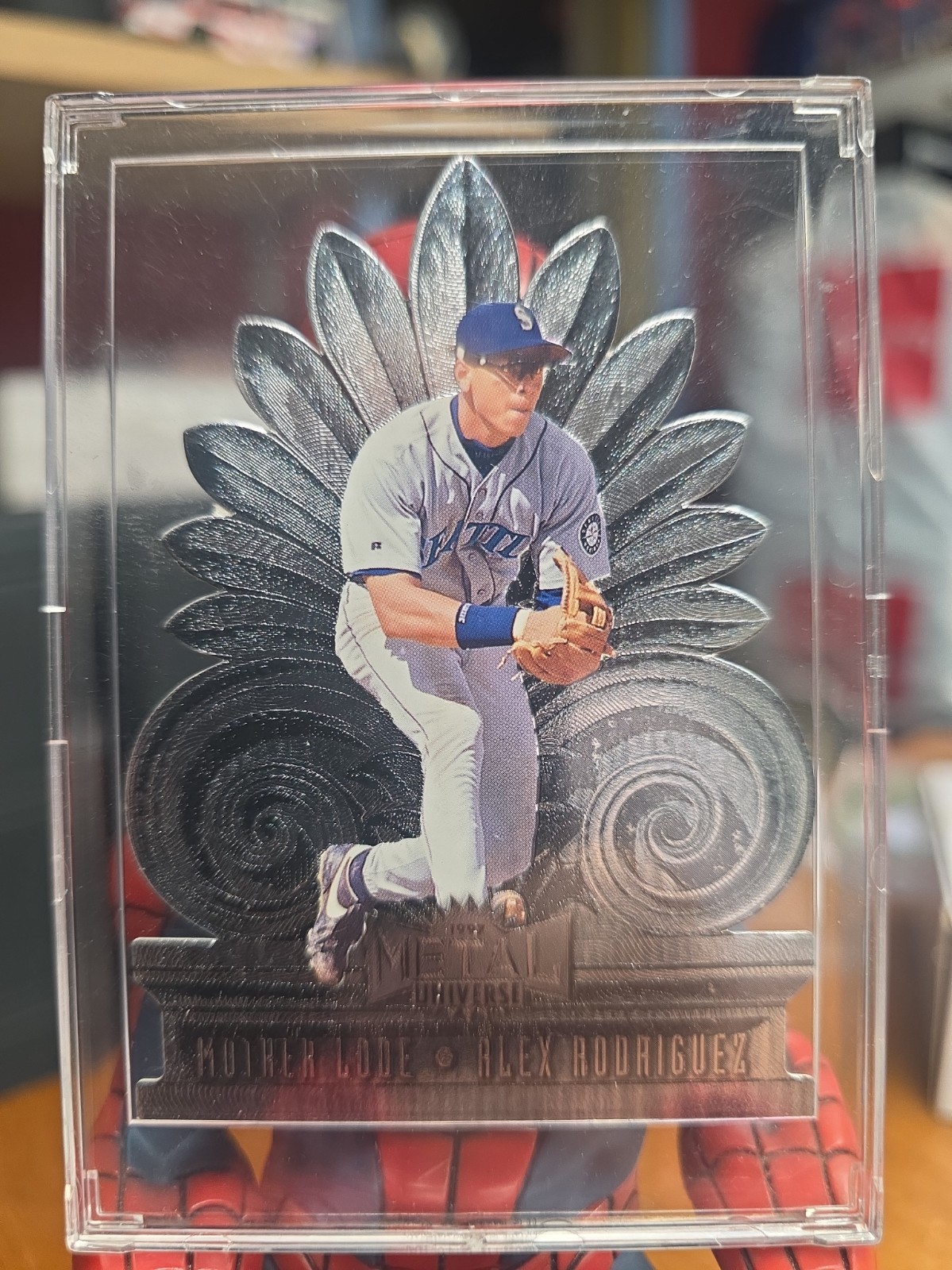 1997 Skybox Metal Universe Mother Lode #10 Alex Rodriguez Die Cut RARE AROD