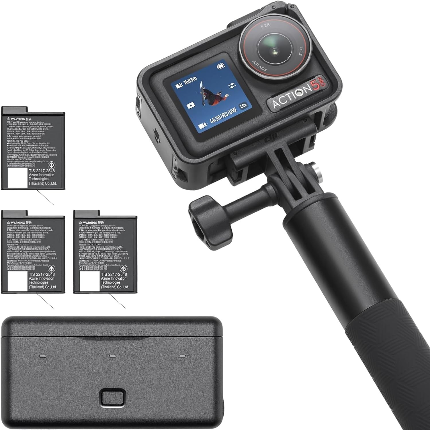 DJI Osmo Action 5 Pro Adventure Combo (Certified Refurbished) DJI Osmo Action 5 Pro Adventure Combo (Certified Refurbished)