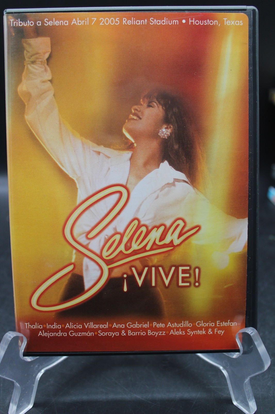 Selena - Selena Vive (DVD, 2005) With Insert. La Reyna Del Tex-Mex. Very Rare. Selena - Selena Vive (DVD, 2005) With Insert. La Reyna Del Tex-Mex. Very Rare.