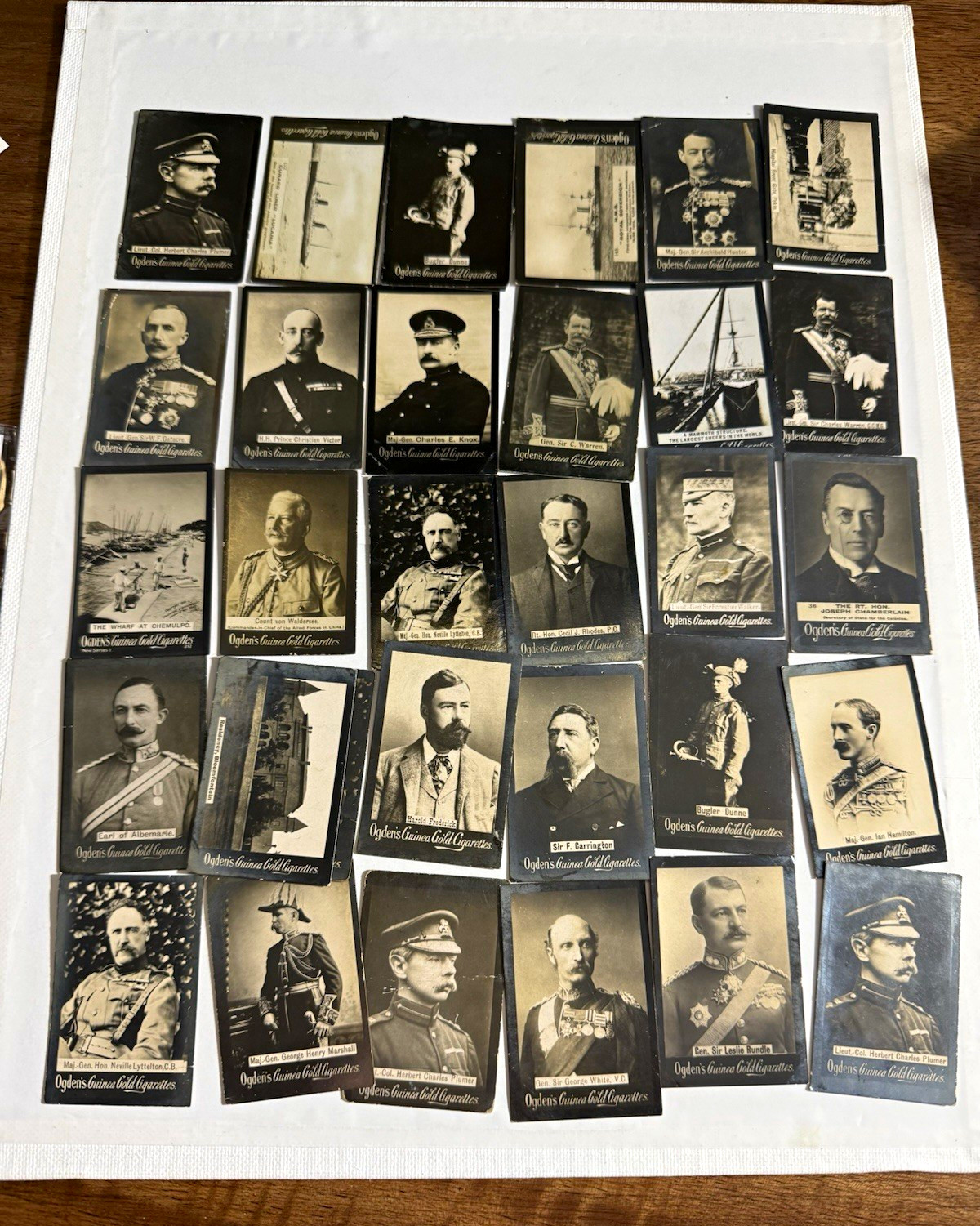 30x Ogdens Guinea Gold Cigarettes Tobacco Cards Military Royalty Vintage 30x Ogdens Guinea Gold Cigarettes Tobacco Cards Military Royalty Vintage