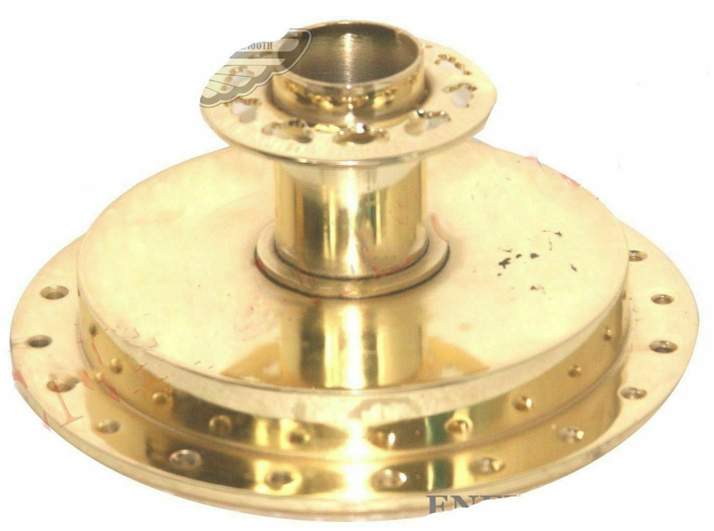Fits Royal Enfield 350 500 Early Half Width Front Wheel Hub Drum Gold Finish ECs