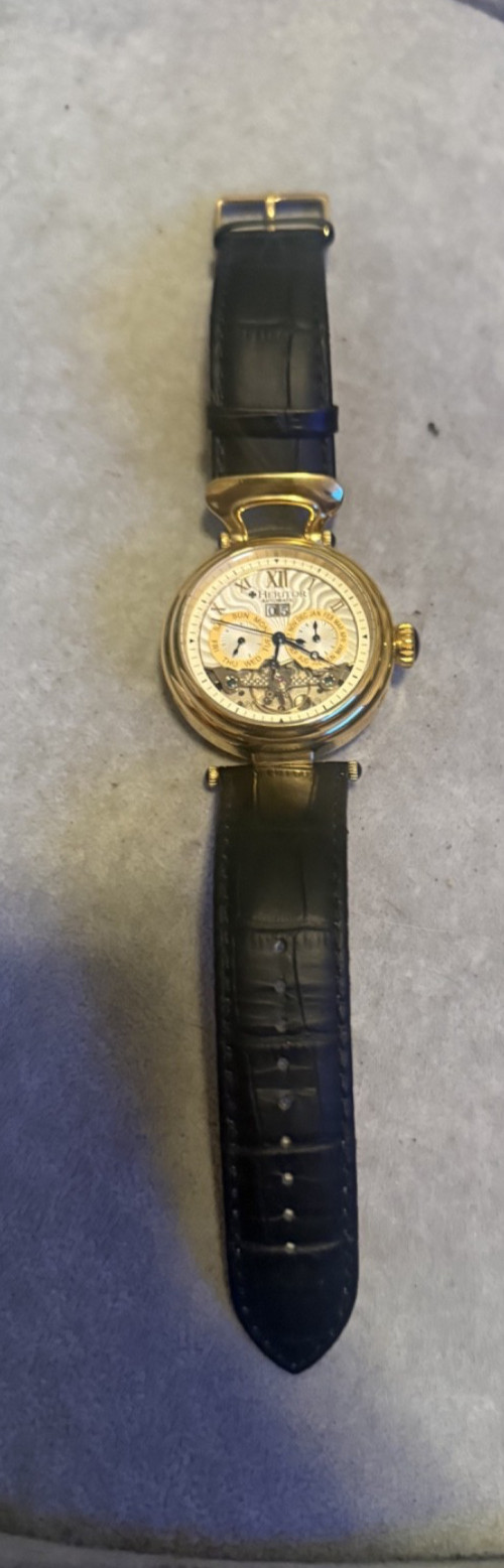 Heritor Automatic Ganzi Semi-Skeleton - Rose Gold/Black Buy Now Heritor Automatic Ganzi Semi-Skeleton - Rose Gold/Black Buy Now