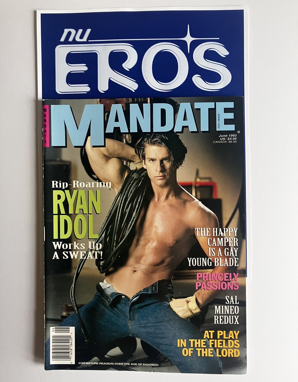 Vintage MANDATE Magazine June 1993 Gay Interest LGBTQ Art Photography Vintage MANDATE Magazine June 1993 Gay Interest LGBTQ Art Photography