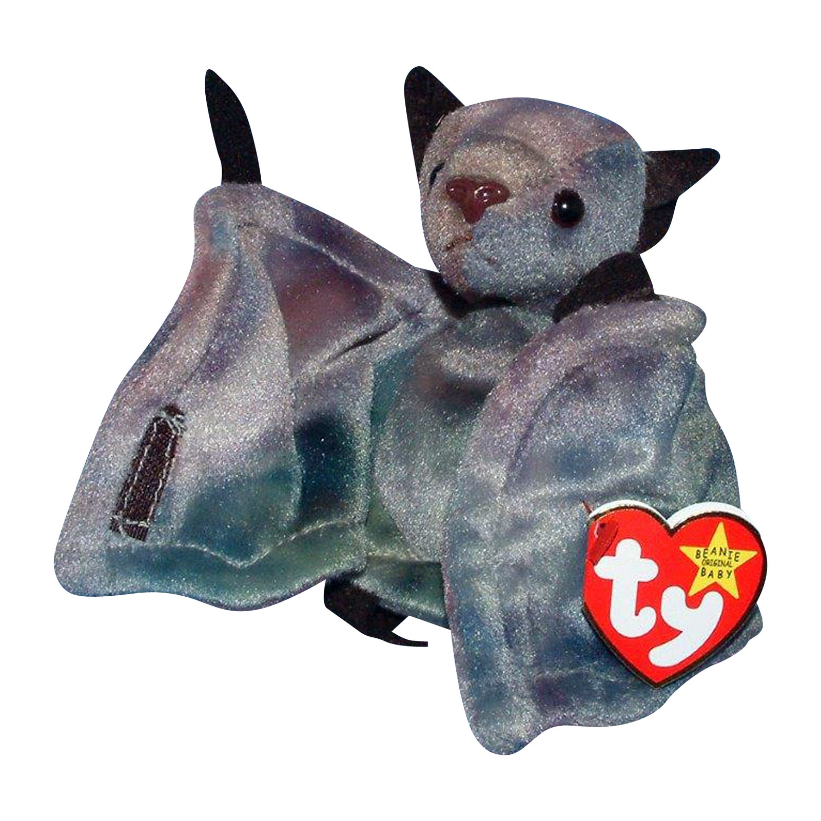 Ty Beanie Baby Batty the Ty-dye Bat - MWMT Ty Beanie Baby Batty the Ty-dye Bat - MWMT