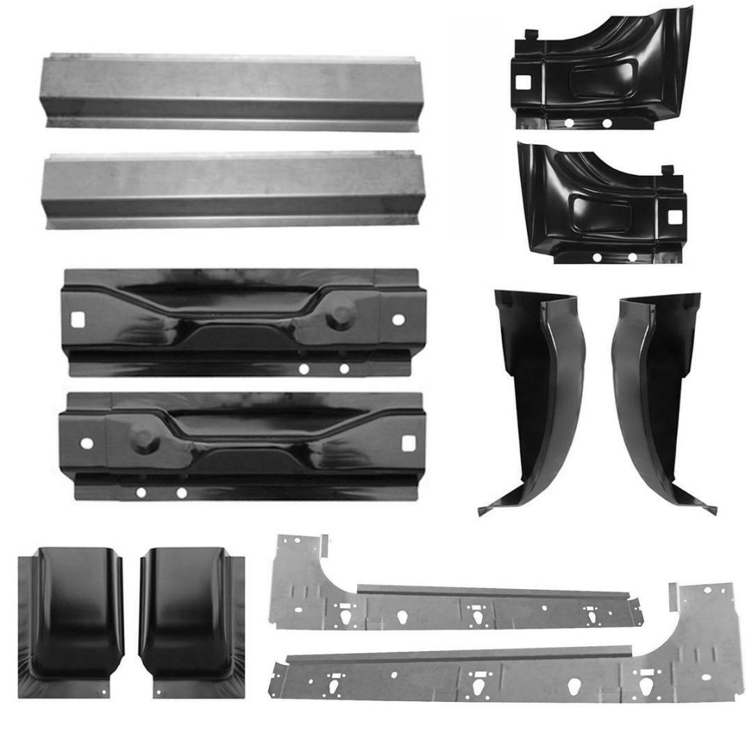 99-15 KIT Ford Super Duty Rockers, Inner Rocker, Cab Corners & Jamb Extended Cab
