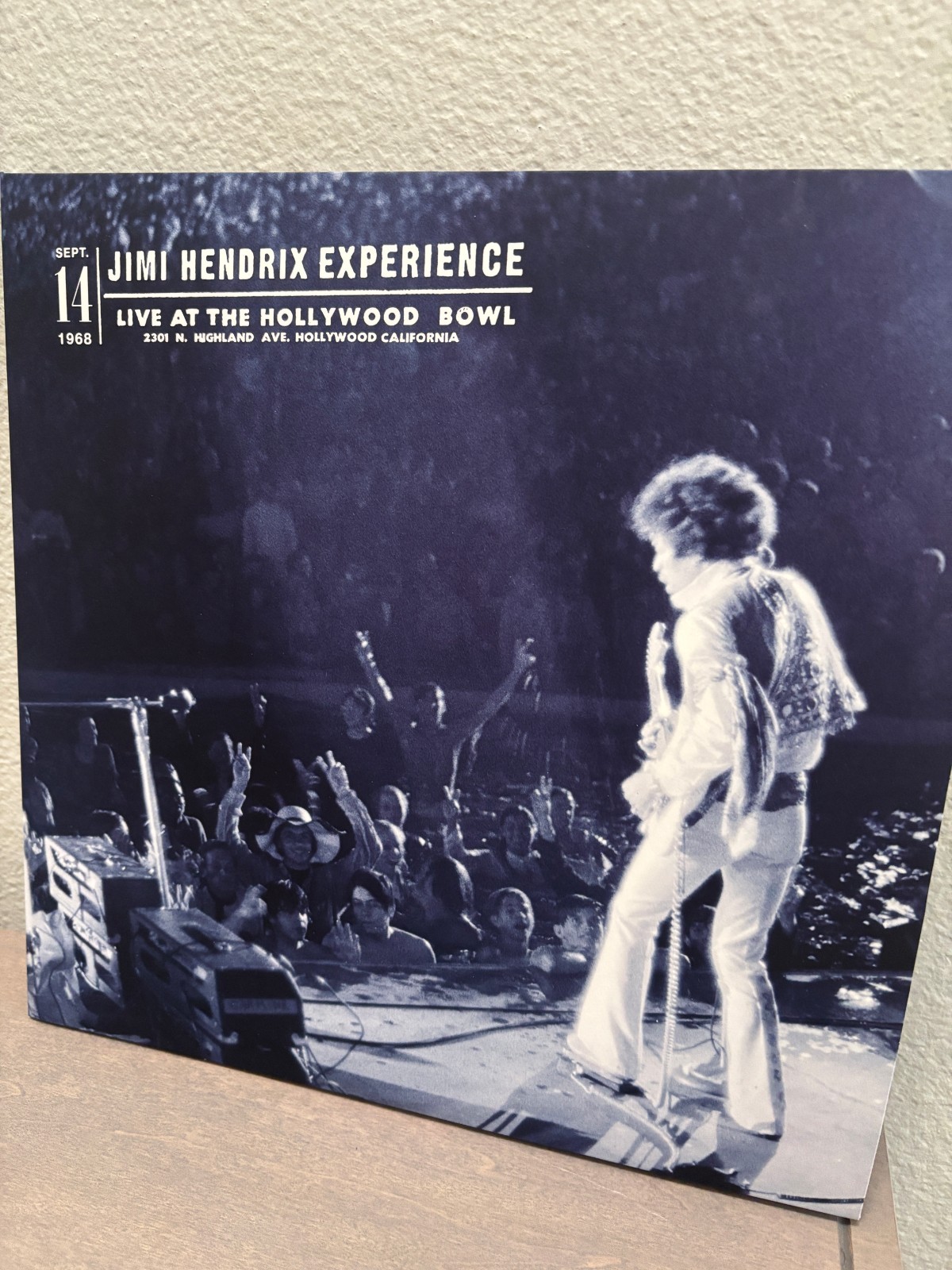 Jimi Hendrix Live At Hollywood Bowl Sept. 14, 1968 2LP Set Electric Ladyland