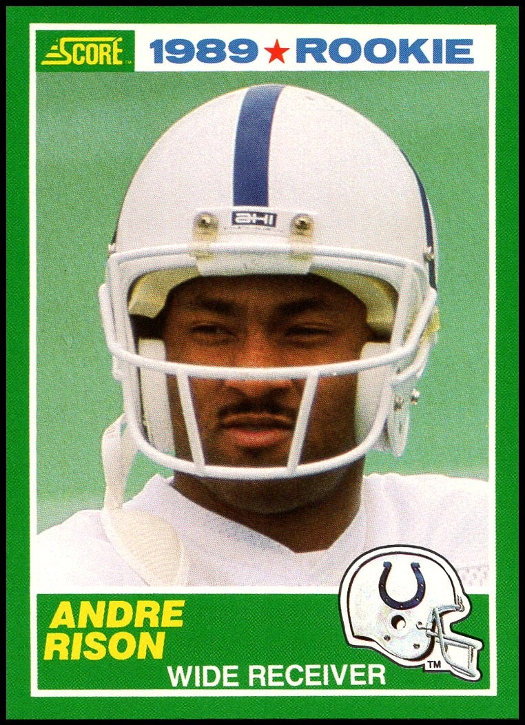 1989 Score #272 Andre Rison - Rookie RC 1989 Score #272 Andre Rison - Rookie RC