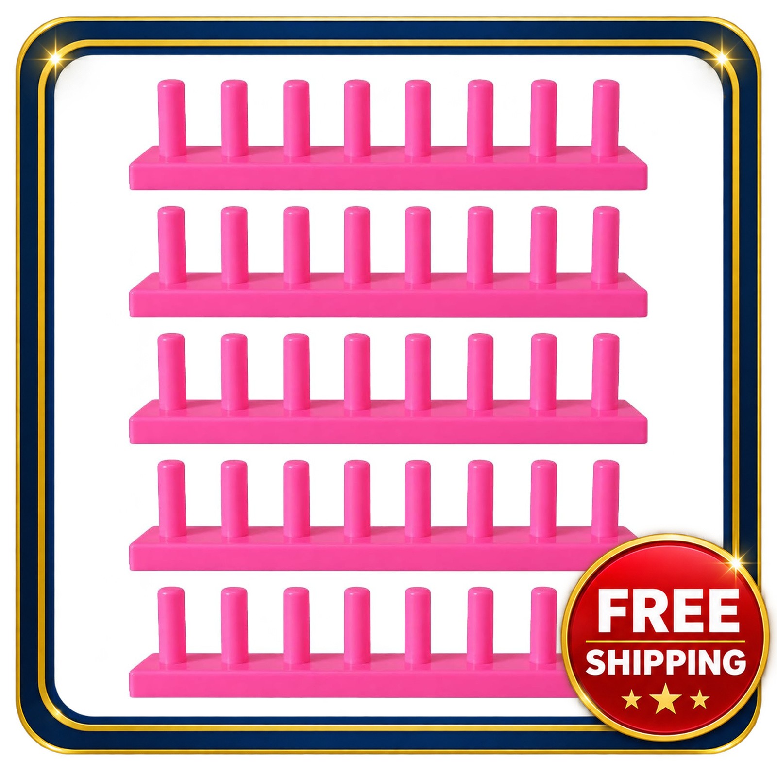 Chunky Yarn Loom Kit 72 Inch with 5 Sections for Blanket Making
