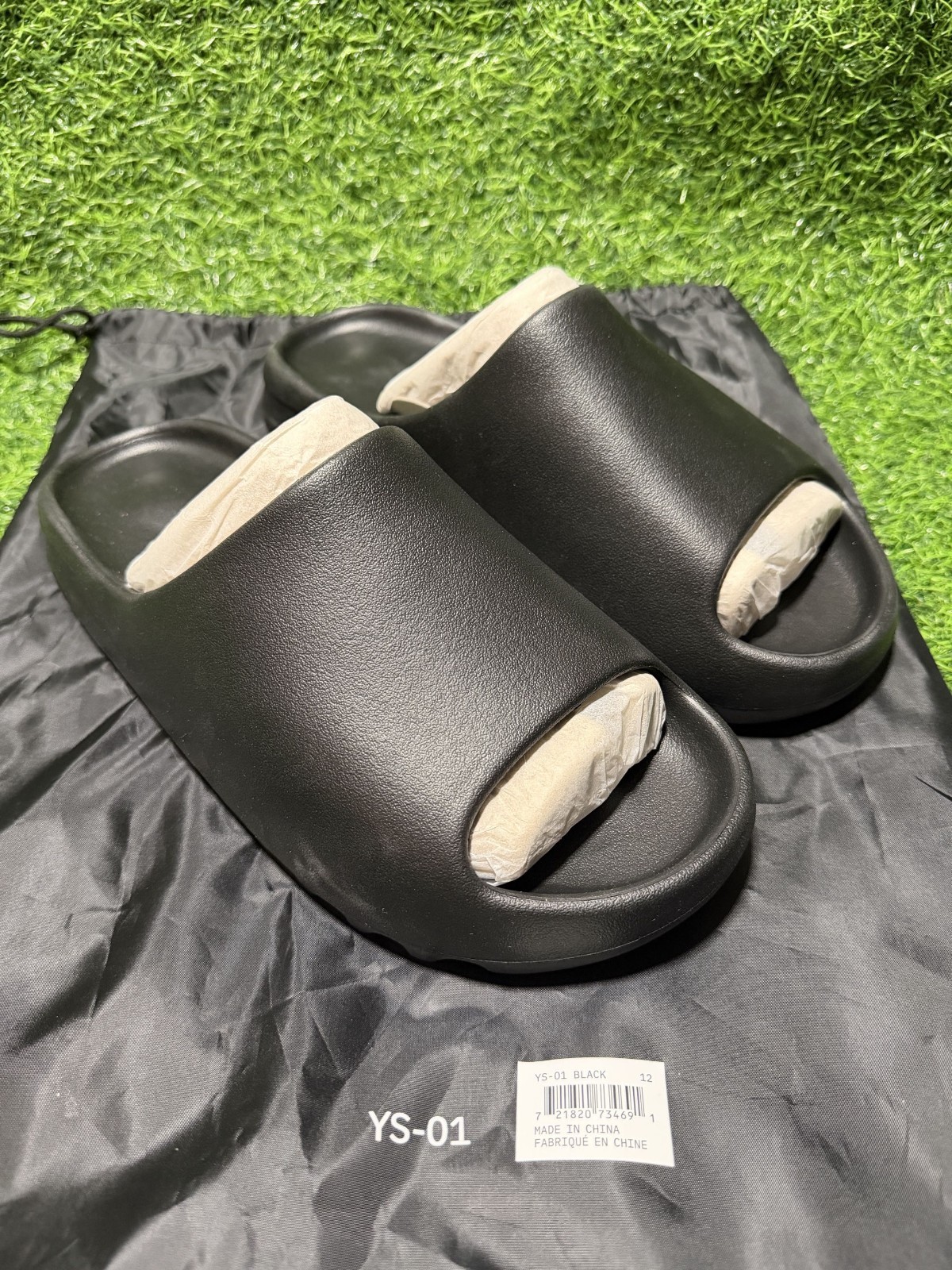 YZY Yeezy Slide YS-01 Black 2025 Men's Size