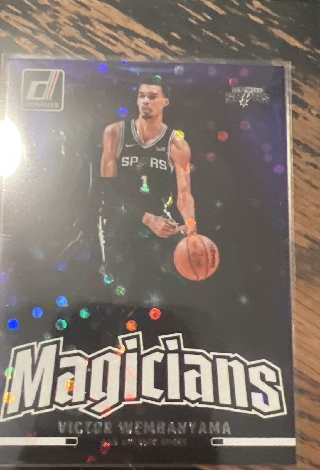 2024-25 Panini Donruss - Magicians Victor Wembanyama #9 Disco 2024-25 Panini Donruss - Magicians Victor Wembanyama #9 Disco