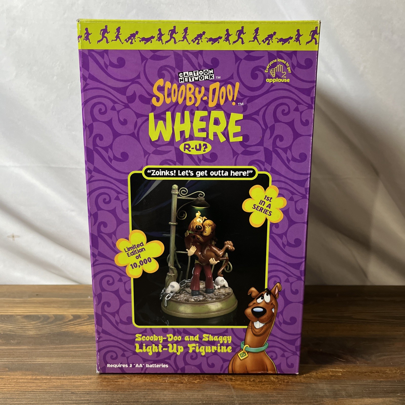 Scooby Doo/Shaggy Light Up Figurine Limited Edition Of 10000 Rare Scooby Doo/Shaggy Light Up Figurine Limited Edition Of 10000 Rare