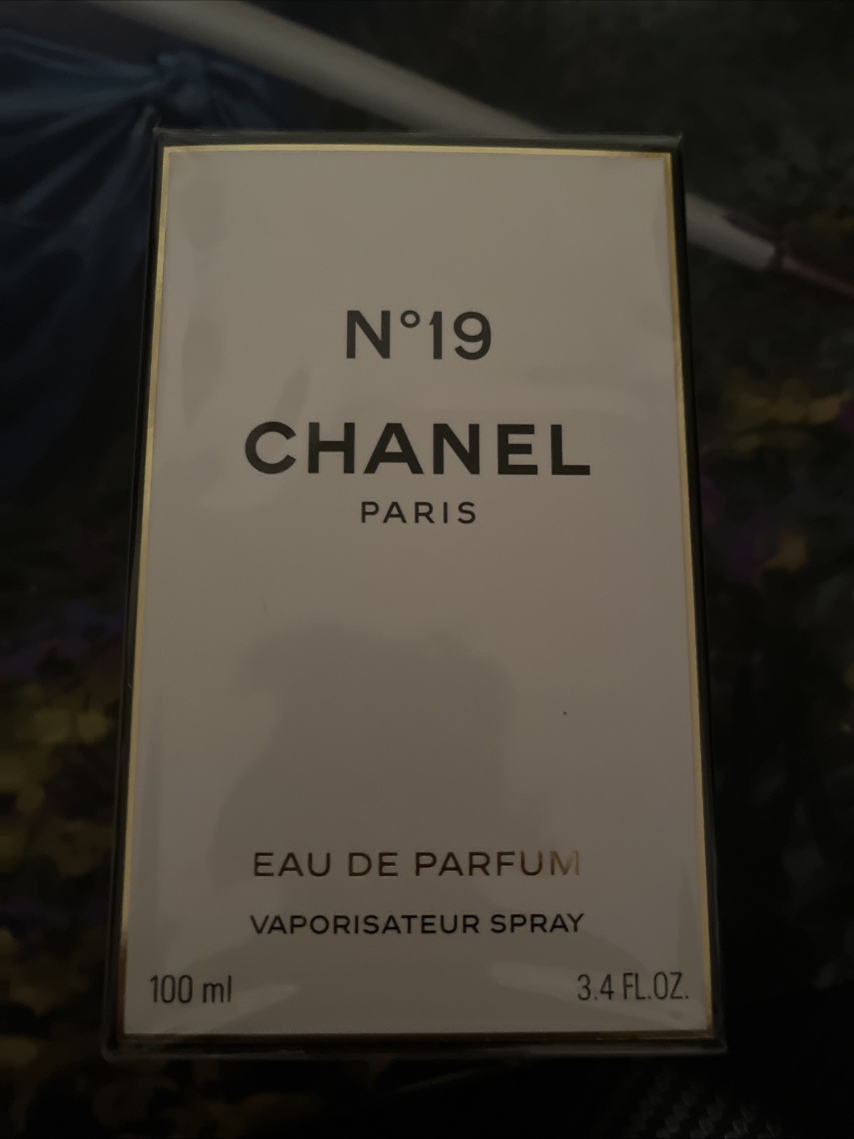 Chanel N°19 by Chanel EDP Eau de Parfum Spray 3.4 oz SEALED NEW Chanel N°19 by Chanel EDP Eau de Parfum Spray 3.4 oz SEALED NEW