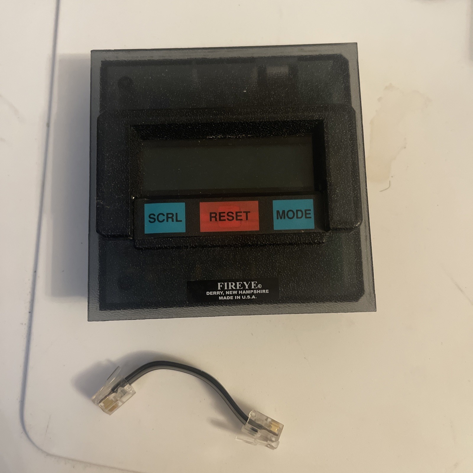 FIREYE ED510 / FIREYE DISPLAY MODULE /EXTENSION CABLE FIREYE ED510 / FIREYE DISPLAY MODULE /EXTENSION CABLE