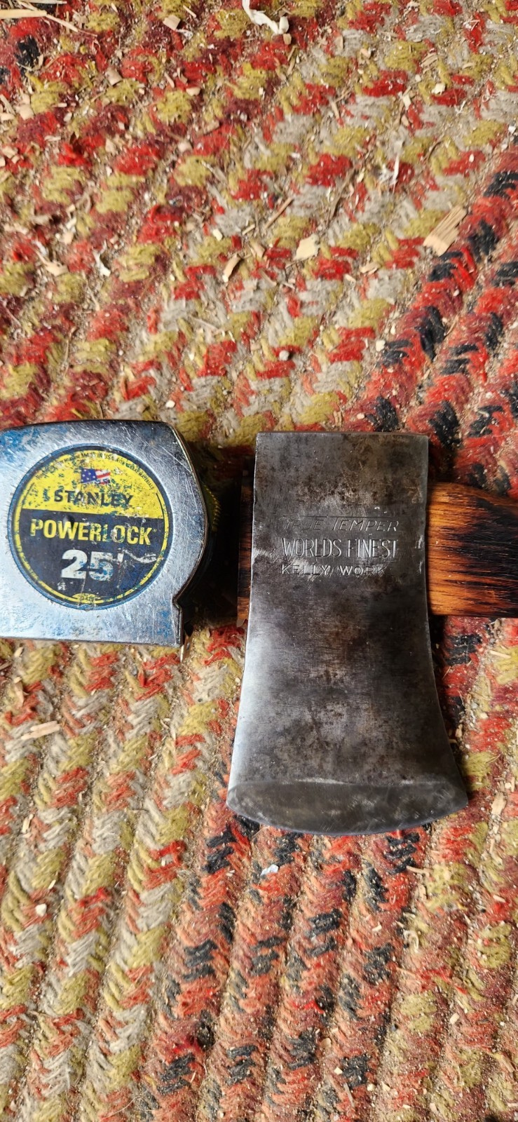 Restored, True Temper Kelly Works Worlds Finest, Boys Axe, Original Handle