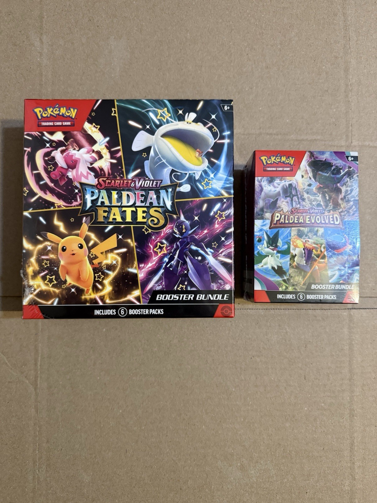 Pokemon TCG Scarlet & Violet Paldean Fates Booster Bundle Paldea Evolved Booster