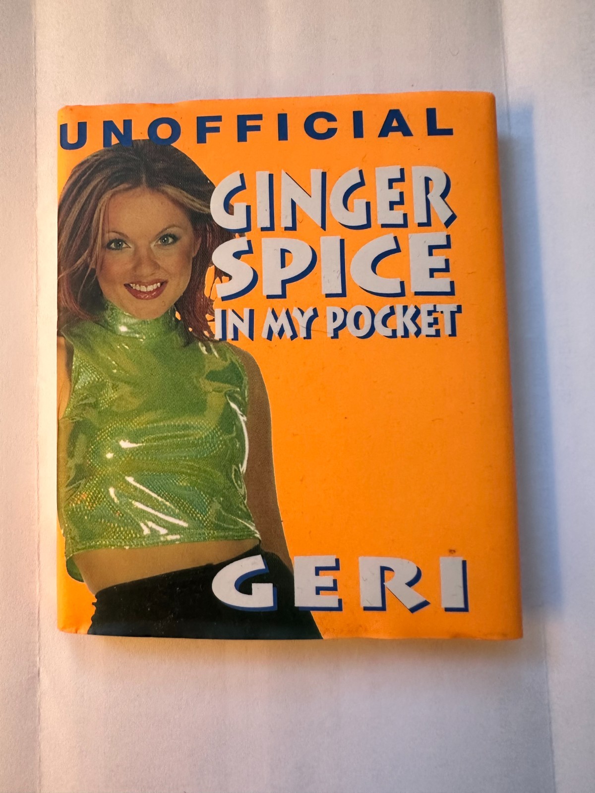2  Vintage Ginger Spice In My Pocket Spice Girls book.  Perfect Condition