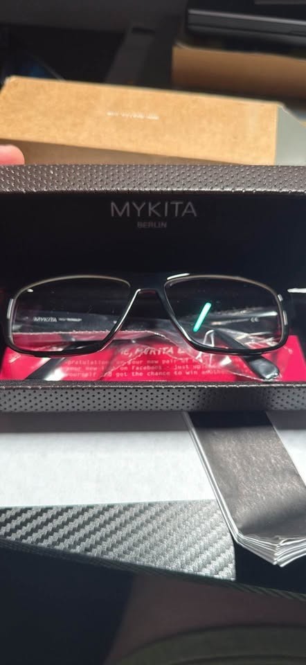 MYKITA RONALD NO2 BLACK OPTICAL GLASSES **NEW AUTH** MYKITA RONALD NO2 BLACK OPTICAL GLASSES **NEW AUTH**