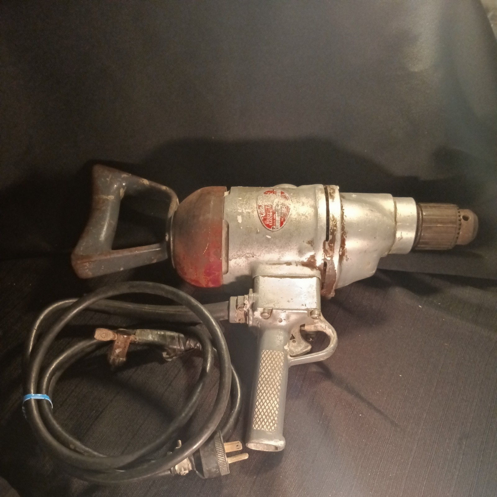 Vtg Van Doran Heavy Duty Electric Drill 1/2 In Keyed Chuck 115V , 5 Amp Vtg Van Doran Heavy Duty Electric Drill 1/2 In Keyed Chuck 115V , 5 Amp