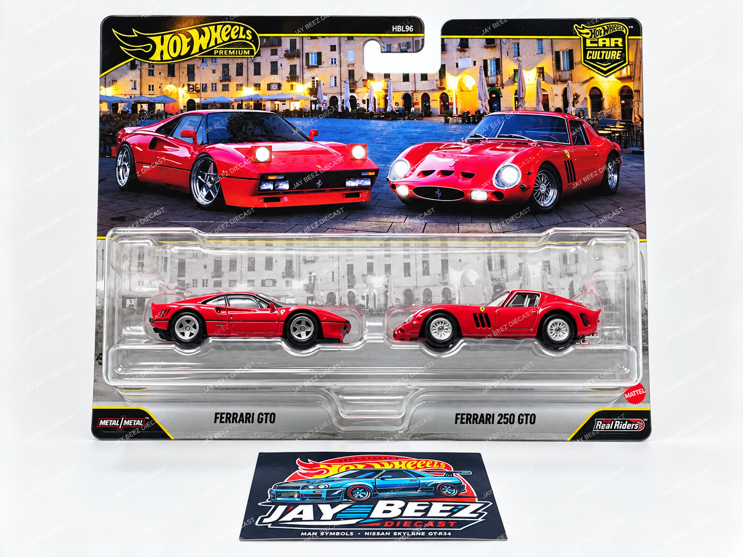 2027 Hot Wheels Car Culture Twin Pack Ferrari GTO & Ferrari 250 GTO (Ferrari)