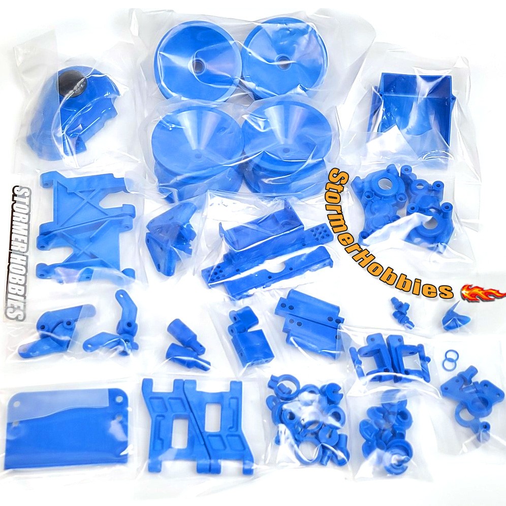 FanRC RC10 Massive Full Plastic Set in Blue FR-012BU FanRC RC10 Massive Full Plastic Set in Blue FR-012BU