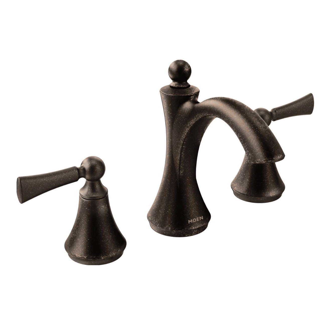 MOEN Wynford TV4520ORB Two-Handle Widespread Bathroom Sink Faucet- Bronze *Read
