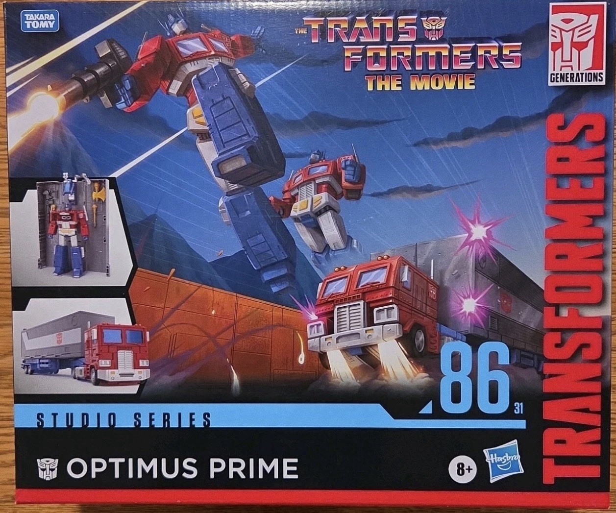 Transformers the Movie Optimus Prime 86-31 Studio Series Commander Class Sealed Transformers the Movie Optimus Prime 86-31 Studio Series Commander Class Sealed