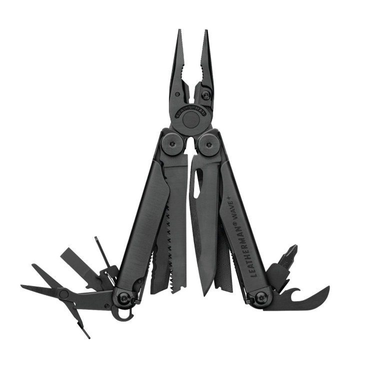Leatherman Wave Plus 18-in-1 Multi-Tool Black Oxide With Original Sheath Leatherman Wave Plus 18-in-1 Multi-Tool Black Oxide With Original Sheath