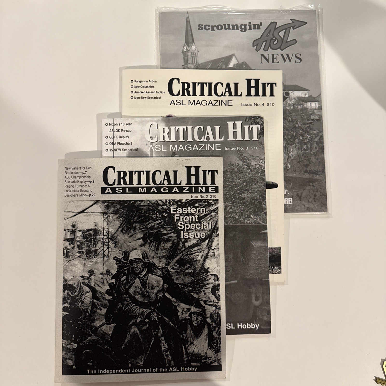 Critical Hit ASL Mag 4 ISSUES Critical Hit ASL Mag 4 ISSUES