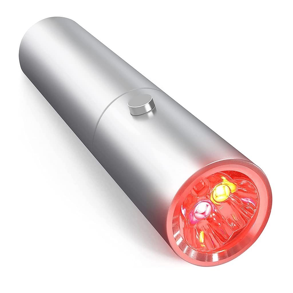 Red Light Therapy Torch 660nm 850nm Infrared Lamp Pain Relief Portable