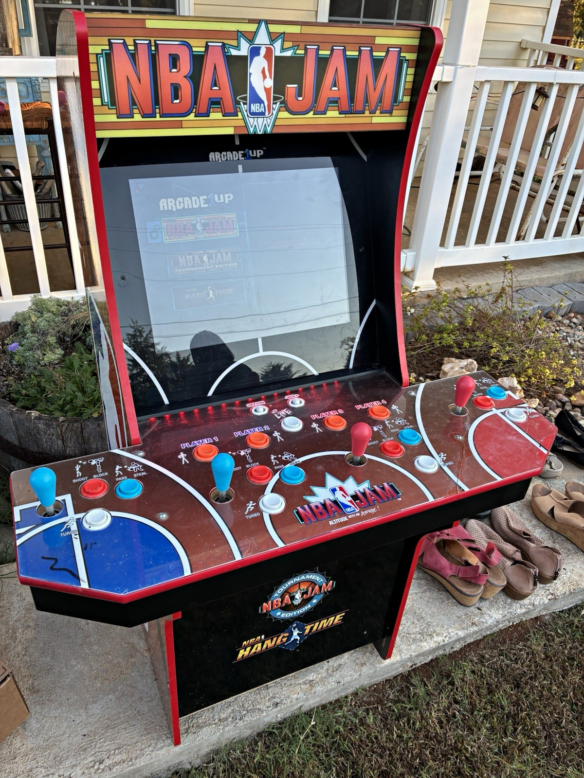 Arcade1Up NBA Jam Tournament Edition Upright Arcade Cabinet Machine (2020) Arcade1Up NBA Jam Tournament Edition Upright Arcade Cabinet Machine (2020)