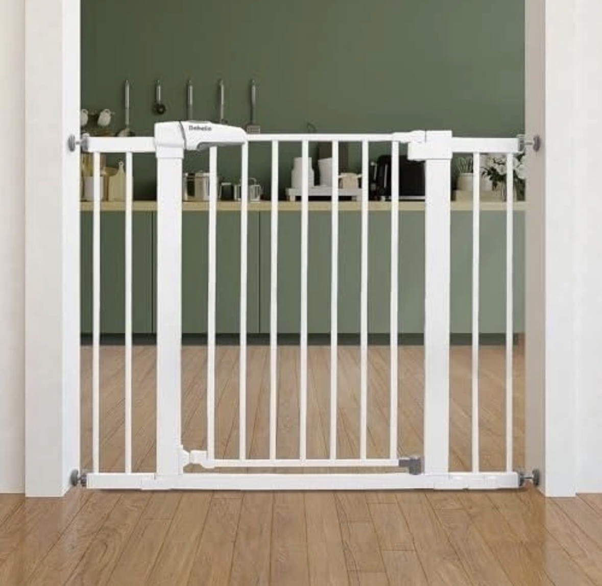 Babelio Baby Gate for Doorways and Stairs, 26 Babelio Baby Gate for Doorways and Stairs, 26