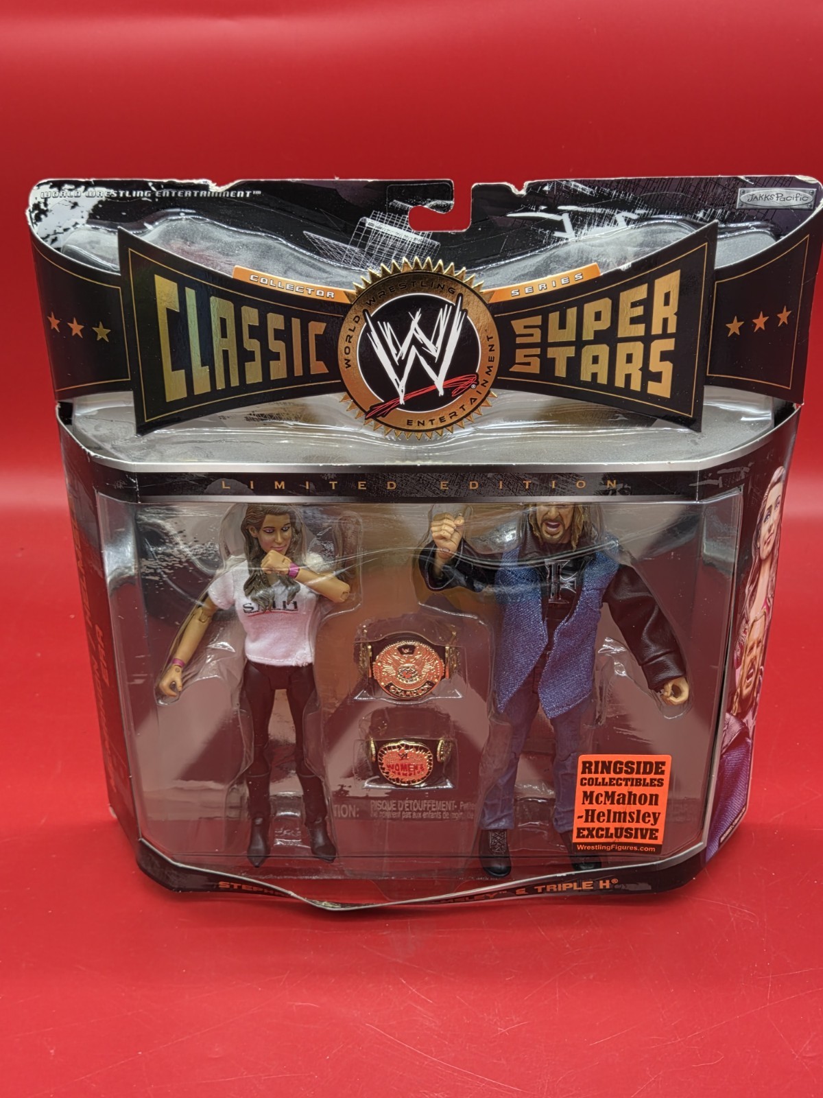 Stephanie McMahon Helmsley Triple H WWE Classic Superstars Limited Edition Stephanie McMahon Helmsley Triple H WWE Classic Superstars Limited Edition