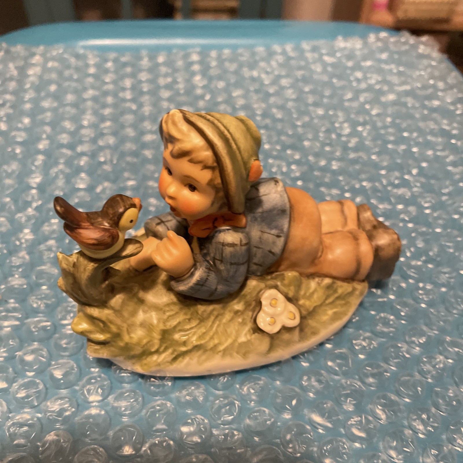 VINTAGE Goebel M.J Hummel Figurine #612 2/0 - LAZYBONES VINTAGE Goebel M.J Hummel Figurine #612 2/0 - LAZYBONES