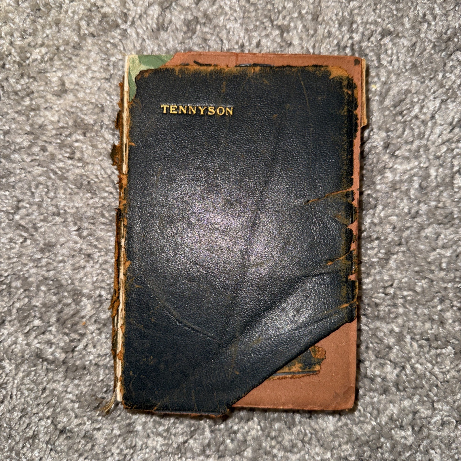 The Complete Poetical Works of Alfred Tennyson 1923 Leatherbound Rare Antique The Complete Poetical Works of Alfred Tennyson 1923 Leatherbound Rare Antique