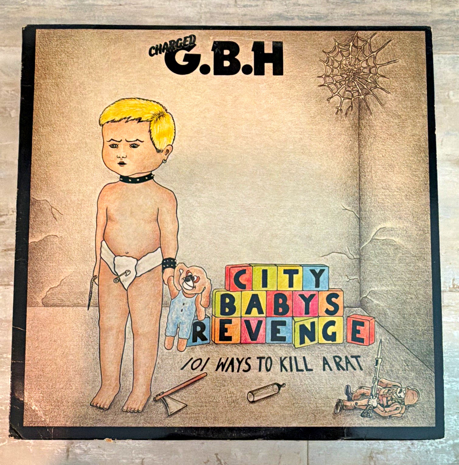 Charged G.B.H. - City Babys Revenge/10 Ways to Kill a Rat 1st Pressing EMC8004 Charged G.B.H. - City Babys Revenge/10 Ways to Kill a Rat 1st Pressing EMC8004